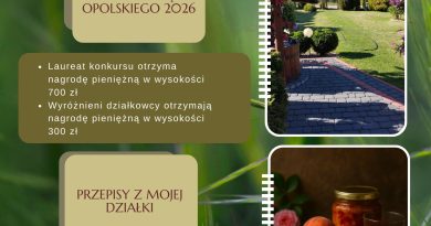 Okręgowy Zarząd Polskiego Związku Działkowców ogłosił konkursy na rok 2026