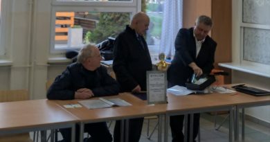 Uroczyste pożegnanie Józefa Sokołowskiego – Prezesa Zarządu ROD „Celpa” w Łambinowicach