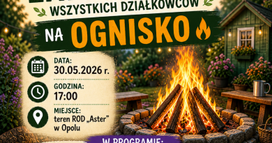 Wiosenne spotkanie integracyjne działkowców z ROD ,,Aster” w Opolu